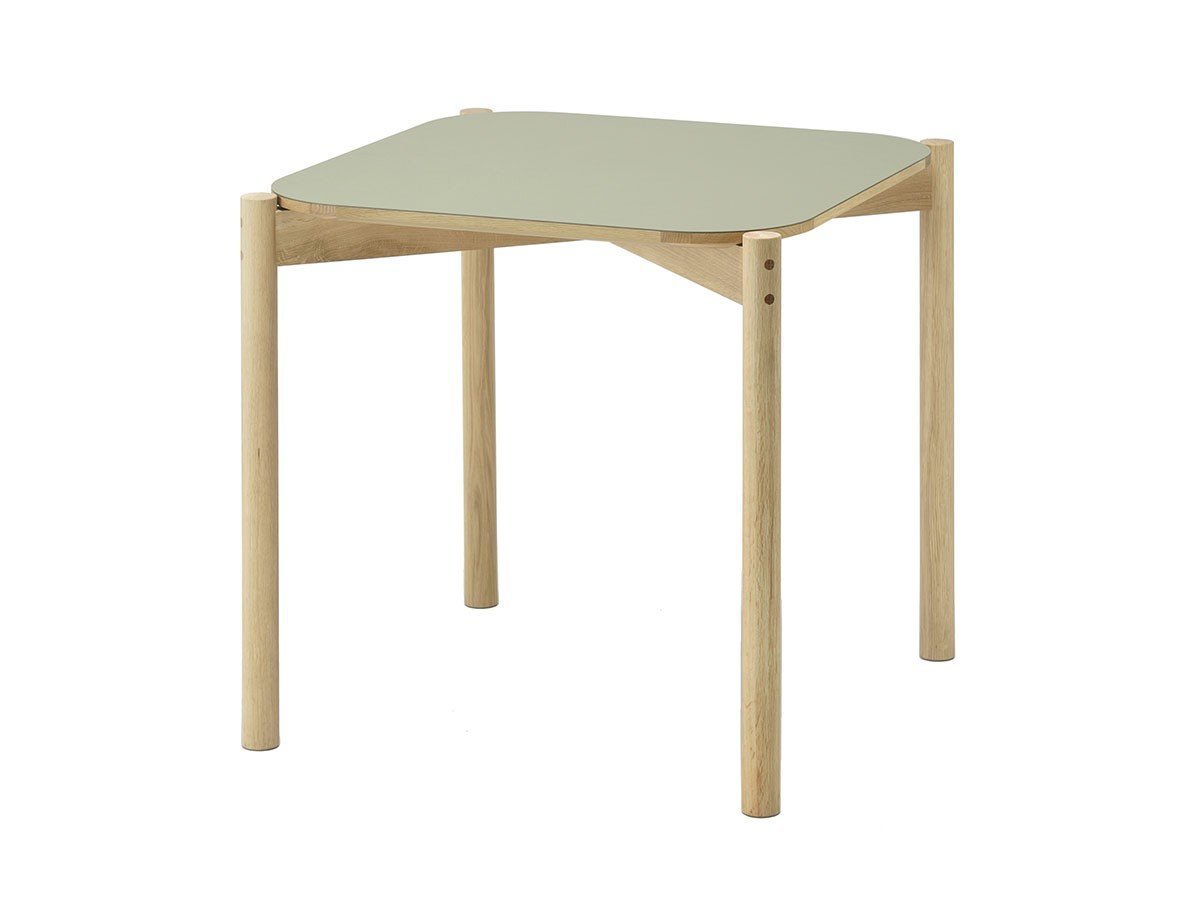 【カリモクニュースタンダード/KARIMOKU NEW STANDARD / GOODS】のCASTOR TABLE LINOLEUM 75 / キャストールテーブル リノリウム 75 人気、トレンドファッション・服の通販 founy(ファニー) 　コンパクト　Compact　シンプル　Simple　スマート　Smart　テーブル　Table　デスク　Desk　ホーム・キャンプ・アウトドア・お取り寄せ　Home,Garden,Outdoor,Camping Gear　家具・インテリア　Furniture　テーブル　Table　ダイニングテーブル　Dining Table　 other-1|ID: prp329100002939696 ipo3291000000019961705