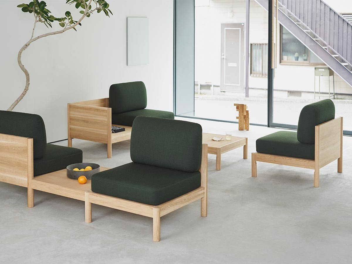 【カリモクニュースタンダード/KARIMOKU NEW STANDARD / GOODS】のCASTOR LOBBY SOFA 1-SEATER / キャストール ロビーソファー 1シーター インテリア・キッズ・メンズ・レディースファッション・服の通販 founy(ファニー) 　エレガント 上品　Elegant　クッション　Cushion　テーブル　Table　ファブリック　Fabric　フレーム　Flame　ホーム・キャンプ・アウトドア・お取り寄せ　Home,Garden,Outdoor,Camping Gear　家具・インテリア　Furniture　ソファー　Sofa　参考イメージ|ID: prp329100002939697 ipo3291000000027115613