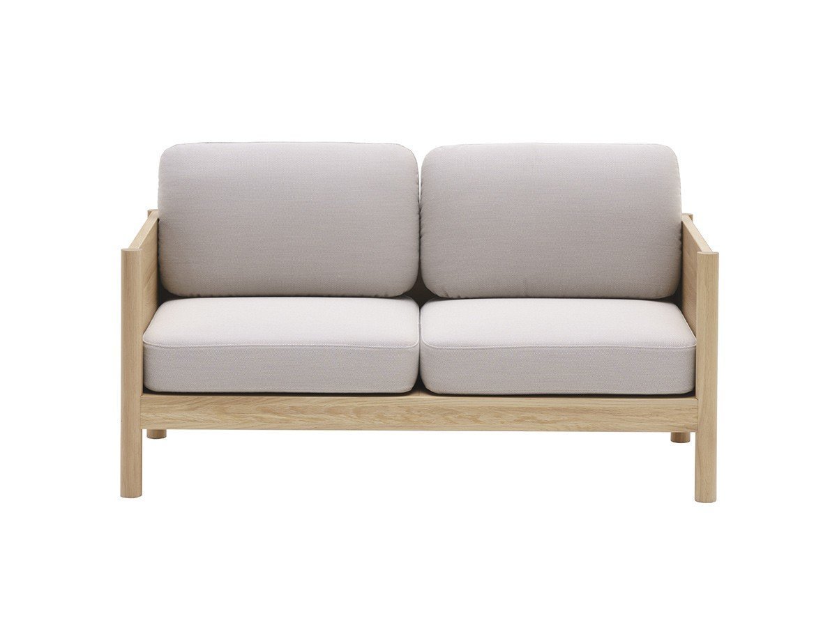 【カリモクニュースタンダード/KARIMOKU NEW STANDARD / GOODS】のCASTOR LOBBY SOFA 2-SEATER / キャストール ロビーソファー 2シーター インテリア・キッズ・メンズ・レディースファッション・服の通販 founy(ファニー) 　エレガント 上品　Elegant　クッション　Cushion　テーブル　Table　ファブリック　Fabric　フレーム　Flame　ホーム・キャンプ・アウトドア・お取り寄せ　Home,Garden,Outdoor,Camping Gear　家具・インテリア　Furniture　ソファー　Sofa　張地:B786 ベージュ(クヴァドラ・スティールカット トリオ 3)|ID: prp329100002939698 ipo3291000000019961713