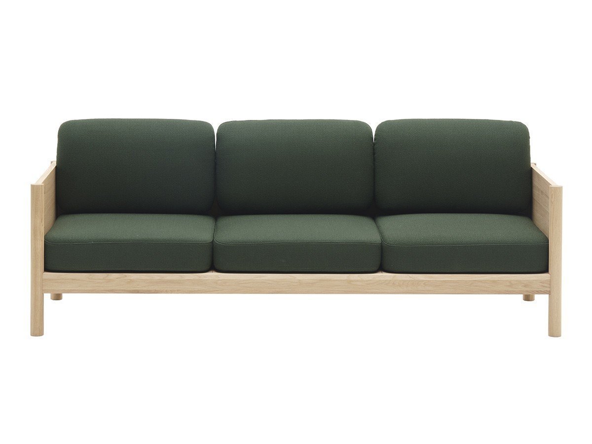 【カリモクニュースタンダード/KARIMOKU NEW STANDARD / GOODS】のCASTOR LOBBY SOFA 3-SEATER / キャストール ロビーソファー 3シーター インテリア・キッズ・メンズ・レディースファッション・服の通販 founy(ファニー) 　エレガント 上品　Elegant　クッション　Cushion　テーブル　Table　ファブリック　Fabric　フレーム　Flame　ホーム・キャンプ・アウトドア・お取り寄せ　Home,Garden,Outdoor,Camping Gear　家具・インテリア　Furniture　ソファー　Sofa　張地:B783 ダークグリーン(クヴァドラ ラフシモンズ・ヴィダー 4)|ID: prp329100002939699 ipo3291000000019961718