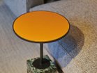 【マスターウォール/MASTERWAL / GOODS】のLUNAM SIDE TABLE / ルナム サイドテーブル 直径50cm(レザートップ) 参考イメージ|ID:prp329100002948001