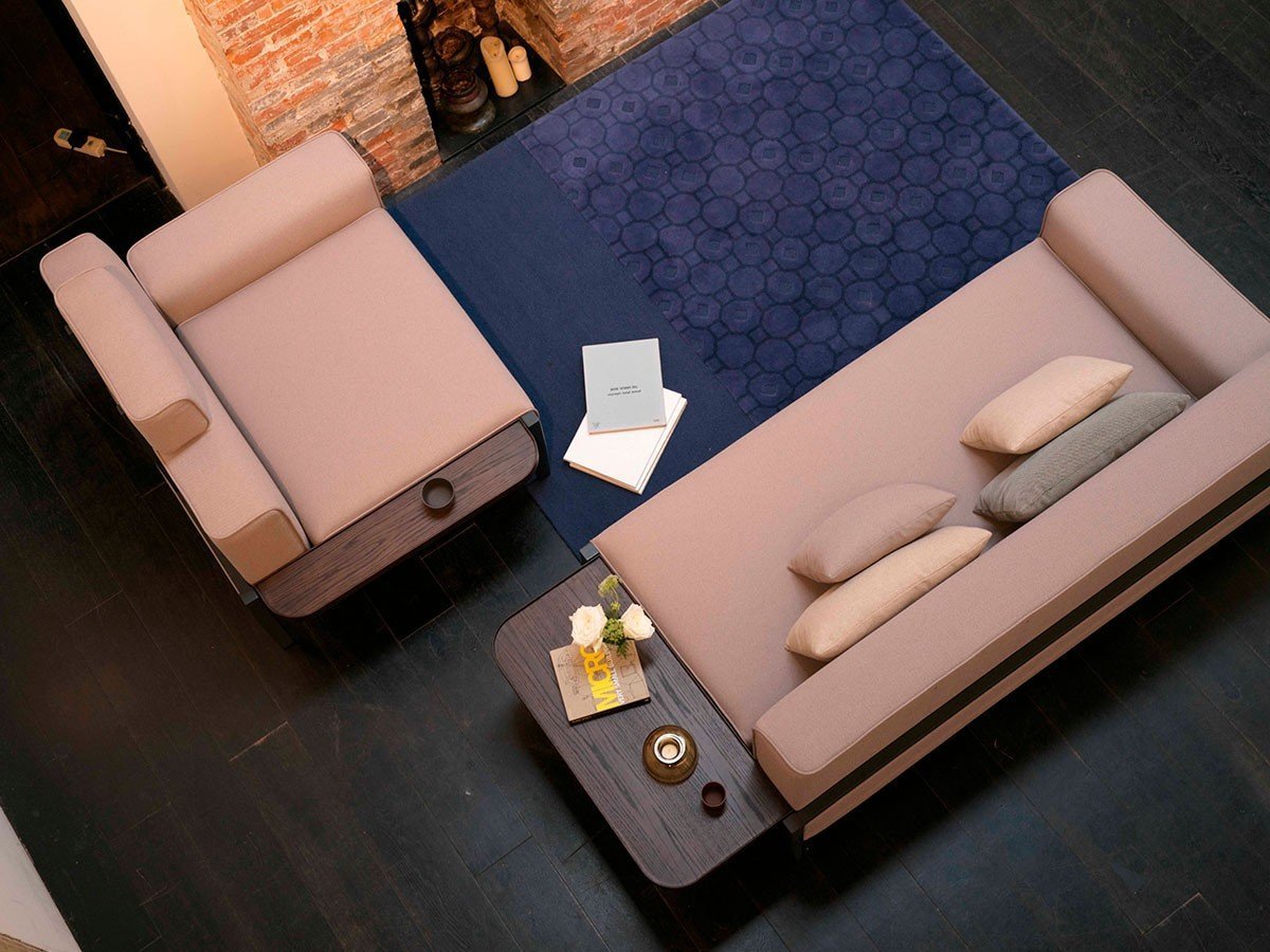 【ステラワークス/Stellar Works / GOODS】のFloat Sofa 3 Seater - 1 Arm / フロート ソファ 3シーター 1アーム インテリア・キッズ・メンズ・レディースファッション・服の通販 founy(ファニー) 　イタリア　Italy　エレガント 上品　Elegant　クッション　Cushion　スリム　Slim　ホーム・キャンプ・アウトドア・お取り寄せ　Home,Garden,Outdoor,Camping Gear　家具・インテリア　Furniture　ソファー　Sofa　参考イメージ|ID: prp329100002948028 ipo3291000000030224822