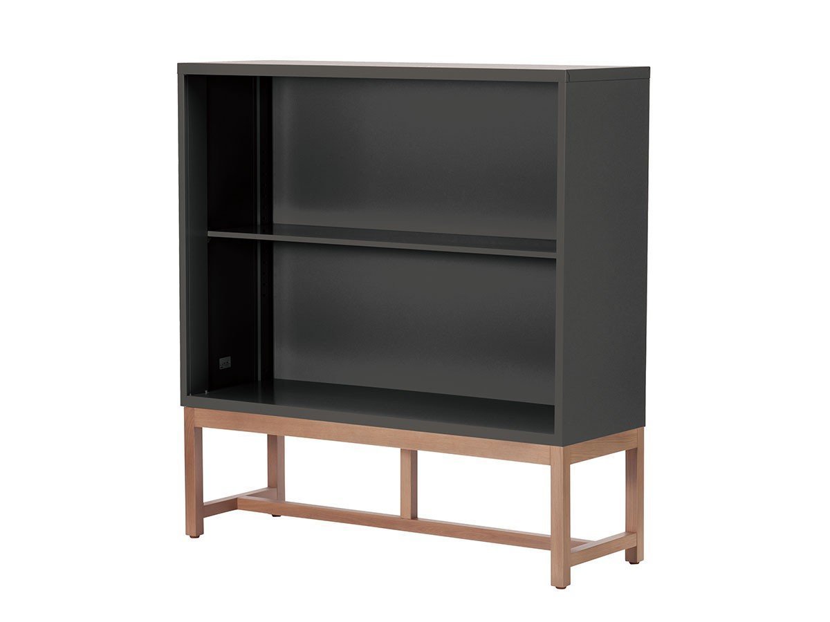 【ワークプラス/Work Plus / GOODS】のFLEX-WIZ STORAGE OPEN / フレックスウィズ ストレージ オープン(木脚) 人気、トレンドファッション・服の通販 founy(ファニー) 　送料無料　Free Shipping　シンプル　Simple　スタイリッシュ　Stylish　ステーショナリー　Stationery　ベーシック　Basic　ホーム・キャンプ・アウトドア・お取り寄せ　Home,Garden,Outdoor,Camping Gear　家具・インテリア　Furniture　収納家具・キャビネット　Storage Furniture　ラック・シェルフ　Rack Shelf　ホーム・キャンプ・アウトドア・お取り寄せ　Home,Garden,Outdoor,Camping Gear　家具・インテリア　Furniture　収納家具・キャビネット　Storage Furniture　本棚・マガジンラック　Bookshelf/Magazine Rack　other-2|ID: prp329100002978403 ipo3291000000031497747