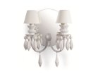 【リヤドロ/LLADRO / GOODS】のBelle de Nuit Wall Light 2 / ベル・ドゥ・ニュイ ウォールライト 2灯 ホワイト|ID: prp329100003012072 ipo3291000000030215575