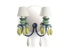 【リヤドロ/LLADRO / GOODS】のBelle de Nuit Wall Light 2 / ベル・ドゥ・ニュイ ウォールライト 2灯 グリーン|ID: prp329100003012072 ipo3291000000030215594