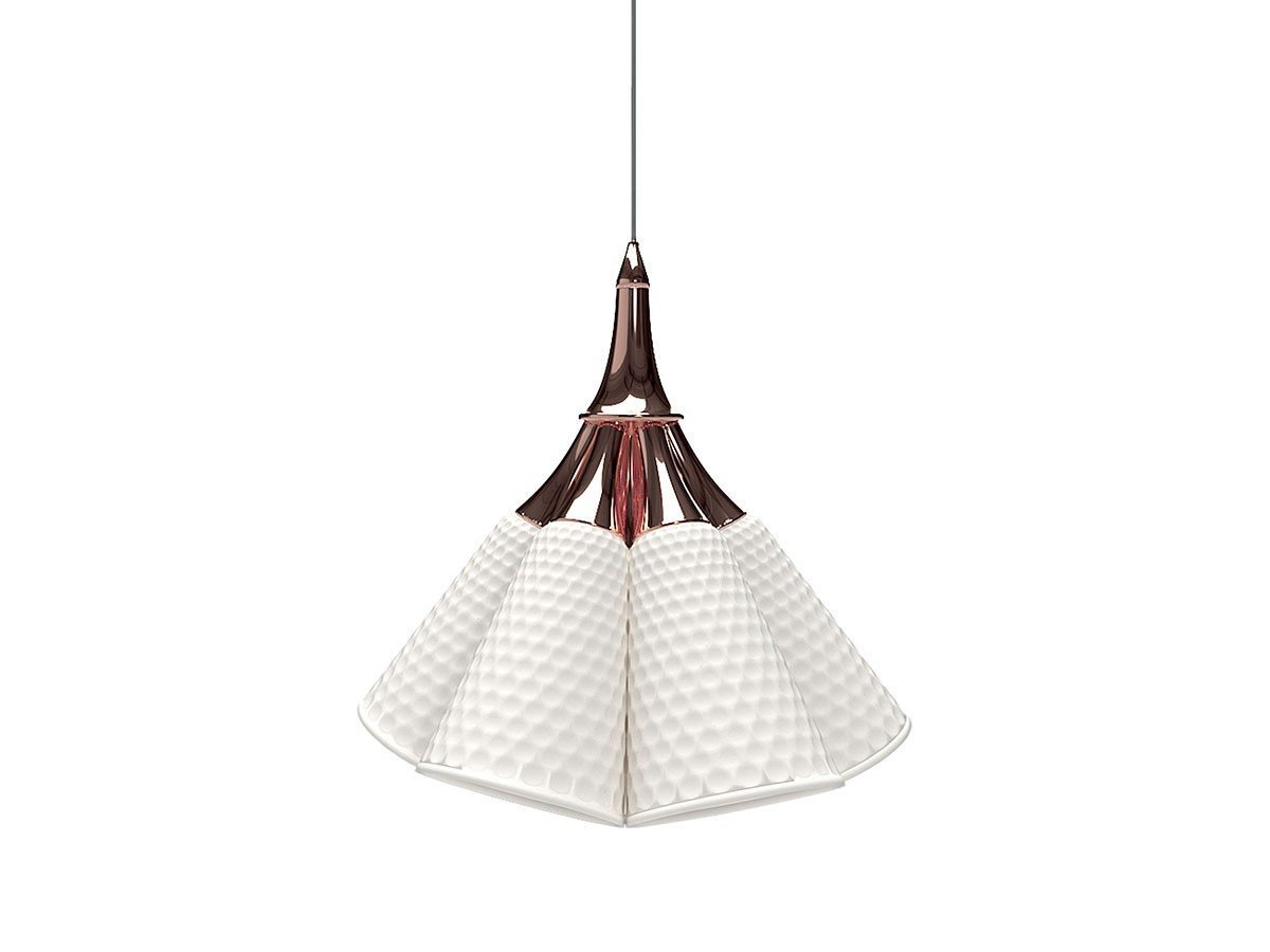 【リヤドロ/LLADRO / GOODS】のJamz Hanging Lamp / ジャムズ ハンギングランプ インテリア・キッズ・メンズ・レディースファッション・服の通販 founy(ファウニー) 　送料無料　Free Shipping　コレクション　Collection, Seasonal Line　シェイプ　Shape, Slim Fit　フォルム　Silhouette, Form　メタル　Metal, Metal Parts　ホーム・キャンプ・アウトドア・お取り寄せ　Home Living / Home & Lifestyle / Camping Gear / Outdoor Camping　家具・インテリア　Home Furniture & Interior. Stylish & Functional Living Spaces　ライト・照明　Lamps & Lighting Fixtures　ペンダントライト・吊り下げ照明　Pendant Light / Hanging Light Fixture　コッパー|ID: prp329100003012074 ipo3291000000037077606