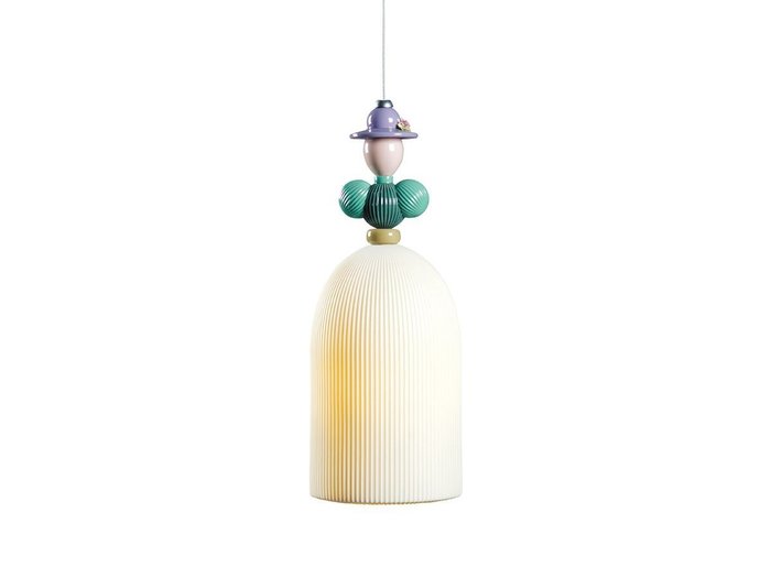【リヤドロ/LLADRO / GOODS】のMademoiselle Hanging Lamp / マドモワゼル ハンギングランプ ベアトリス インテリア・キッズ・メンズ・レディースファッション・服の通販 founy(ファニー) https://founy.com/ 送料無料 Free Shipping カラフル Colorful Design ドレス Dress, One-Piece フラワー Flower, Floral モチーフ Motif, Design Theme 帽子 Hat, Headwear ホーム・キャンプ・アウトドア・お取り寄せ Home Living / Home & Lifestyle / Camping Gear / Outdoor Camping 家具・インテリア Home Furniture & Interior. Stylish & Functional Living Spaces ライト・照明 Lamps & Lighting Fixtures ペンダントライト・吊り下げ照明 Pendant Light / Hanging Light Fixture |ID: prp329100003012079 ipo3291000000034746173