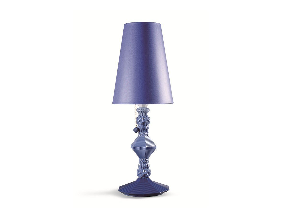 【リヤドロ/LLADRO / GOODS】のBelle de Nuit Large Lamp / ベル・ドゥ・ニュイ ラージランプ インテリア・キッズ・メンズ・レディースファッション・服の通販 founy(ファニー) 　送料無料　Free Shipping　エレガント 上品　Elegant　コレクション　Collection　テーブル　Table　フォルム　Form　ホーム・キャンプ・アウトドア・お取り寄せ　Home,Garden,Outdoor,Camping Gear　家具・インテリア　Furniture　ライト・照明　Lighting & Light Fixtures　ブルー|ID: prp329100003012082 ipo3291000000032087435