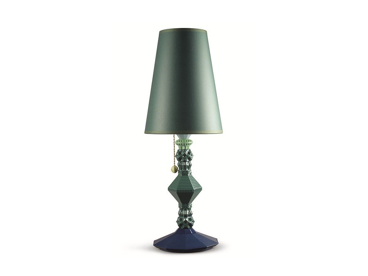 【リヤドロ/LLADRO / GOODS】のBelle de Nuit Large Lamp / ベル・ドゥ・ニュイ ラージランプ インテリア・キッズ・メンズ・レディースファッション・服の通販 founy(ファニー) 　送料無料　Free Shipping　エレガント 上品　Elegant　コレクション　Collection　テーブル　Table　フォルム　Form　ホーム・キャンプ・アウトドア・お取り寄せ　Home,Garden,Outdoor,Camping Gear　家具・インテリア　Furniture　ライト・照明　Lighting & Light Fixtures　グリーン|ID: prp329100003012082 ipo3291000000032087438