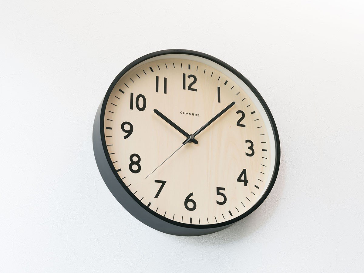 【フライミーパーラー/FLYMEe Parlor / GOODS】のWall Clock / ウォールクロック #112398 インテリア・キッズ・メンズ・レディースファッション・服の通販 founy(ファニー) 　送料無料　Free Shipping　イエロー　Yellow　シルバー　Silver, Metallic Silver　シンプル　Simple, Minimal　スタイリッシュ　Stylish, Fashionable　スマート　Smart, Elegant　モチーフ　Motif, Design Theme　時計　Watch, Wristwatch　ホーム・キャンプ・アウトドア・お取り寄せ　Home Living / Home & Lifestyle / Camping Gear / Outdoor Camping　家具・インテリア　Home Furniture & Interior. Stylish & Functional Living Spaces　その他 インテリア雑貨、家具　Home Decor & Furniture Extras　ブラック|ID: prp329100003012088 ipo3291000000030216119