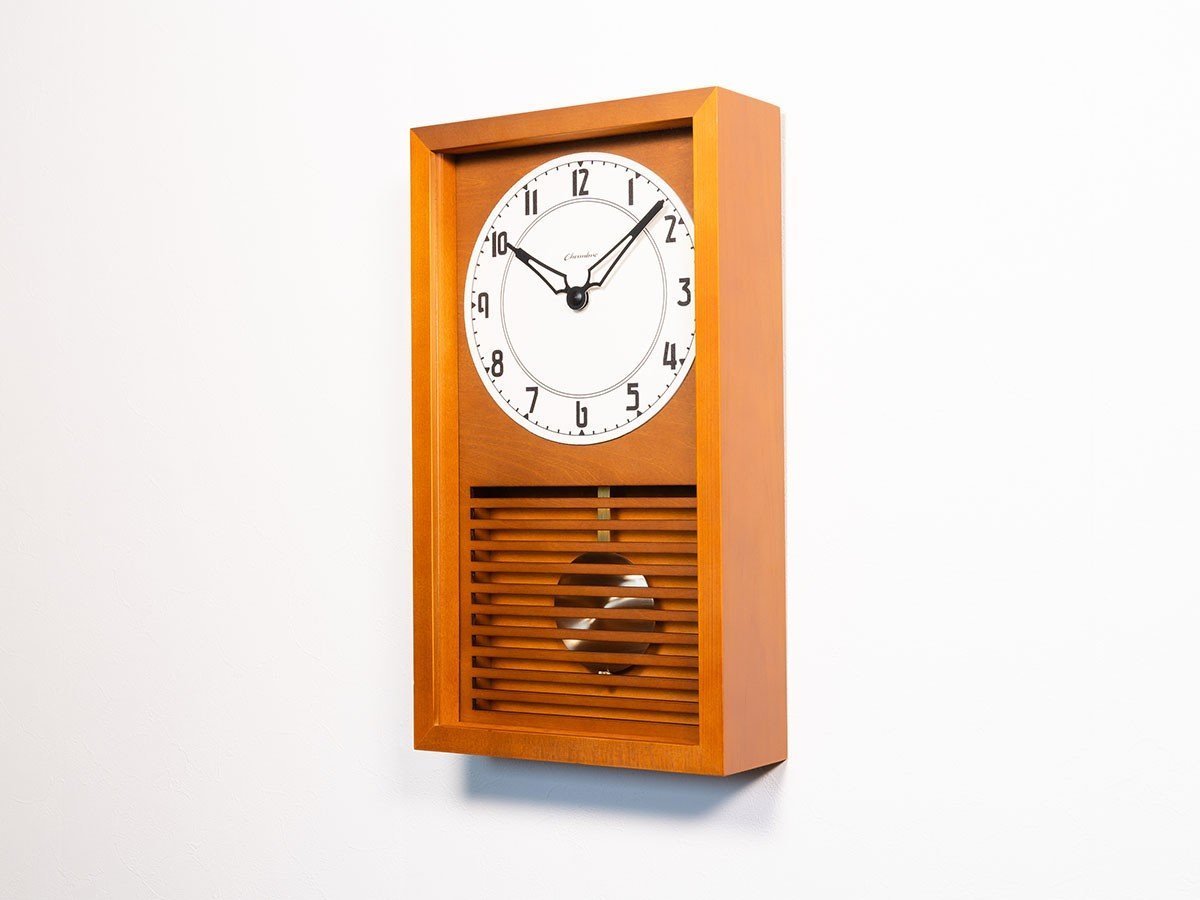 【フライミーパーラー/FLYMEe Parlor / GOODS】のWall Clock / 振り子時計 #112390 インテリア・キッズ・メンズ・レディースファッション・服の通販 founy(ファニー) 　送料無料　Free Shipping　シンプル　Simple, Minimal　マーメイド　Mermaid, Fishtail Silhouette　モダン　Modern, Contemporary　時計　Watch, Wristwatch　ホーム・キャンプ・アウトドア・お取り寄せ　Home Living / Home & Lifestyle / Camping Gear / Outdoor Camping　家具・インテリア　Home Furniture & Interior. Stylish & Functional Living Spaces　その他 インテリア雑貨、家具　Home Decor & Furniture Extras　カフェブラウン|ID: prp329100003012091 ipo3291000000030216263