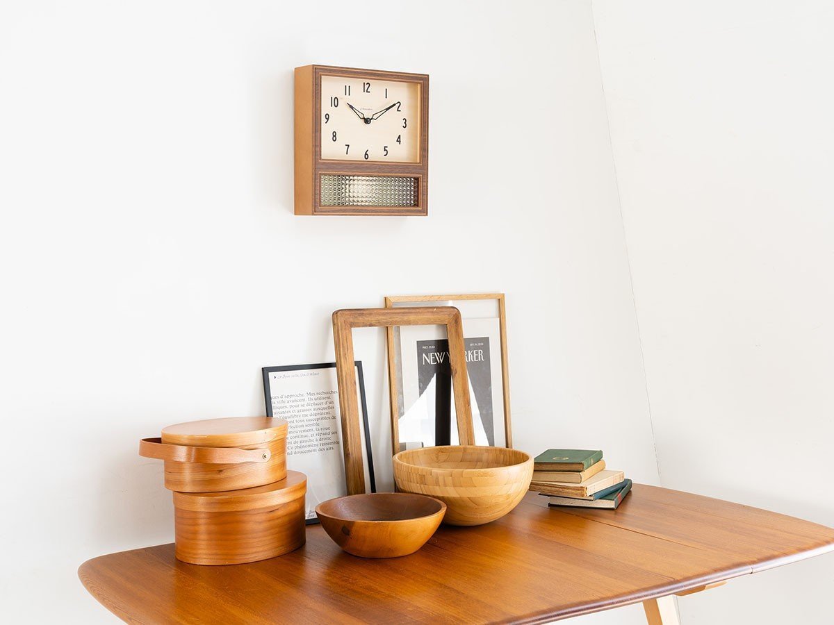 【フライミーパーラー/FLYMEe Parlor / GOODS】のWall Clock / 振り子時計 #112388 人気、トレンドファッション・服の通販 founy(ファニー) 　送料無料　Free Shipping　チェック　Check, Plaid, Tartan　フォルム　Silhouette, Form　ブロック　Block, Solid Block Pattern　時計　Watch, Wristwatch　ホーム・キャンプ・アウトドア・お取り寄せ　Home Living / Home & Lifestyle / Camping Gear / Outdoor Camping　家具・インテリア　Home Furniture & Interior. Stylish & Functional Living Spaces　その他 インテリア雑貨、家具　Home Decor & Furniture Extras　other-5|ID: prp329100003012092 ipo3291000000031497315