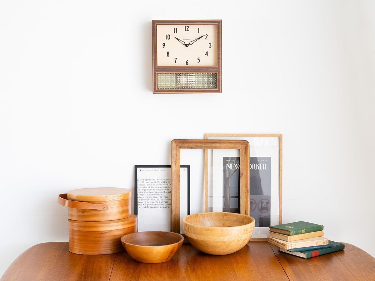【フライミーパーラー/FLYMEe Parlor / GOODS】のWall Clock / 振り子時計 #112388 人気、トレンドファッション・服の通販 founy(ファニー) 　送料無料　Free Shipping　チェック　Check, Plaid, Tartan　フォルム　Silhouette, Form　ブロック　Block, Solid Block Pattern　時計　Watch, Wristwatch　ホーム・キャンプ・アウトドア・お取り寄せ　Home Living / Home & Lifestyle / Camping Gear / Outdoor Camping　家具・インテリア　Home Furniture & Interior. Stylish & Functional Living Spaces　その他 インテリア雑貨、家具　Home Decor & Furniture Extras　other-6|ID: prp329100003012092 ipo3291000000031497316