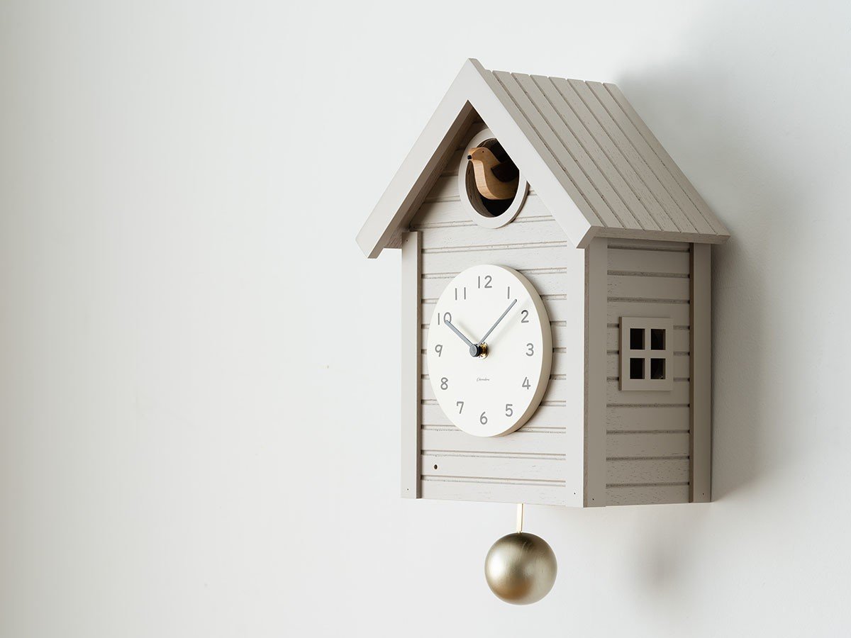 【フライミー ヴェール/FLYMEe vert / GOODS】のCuckoo Clock / カッコー時計 #112391 インテリア・キッズ・メンズ・レディースファッション・服の通販 founy(ファニー) 　送料無料　Free Shipping　ウォーム　Worm　時計　Clock　ホーム・キャンプ・アウトドア・お取り寄せ　Home,Garden,Outdoor,Camping Gear　家具・インテリア　Furniture　その他 インテリア雑貨、家具　Furniture, Interior, Others　ウォームグレー|ID: prp329100003012093 ipo3291000000030216372