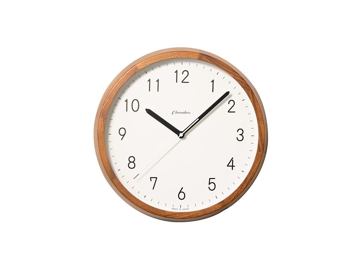 【フライミー ヴェール/FLYMEe vert / GOODS】のWall Clock / ウォールクロック #112372 インテリア・キッズ・メンズ・レディースファッション・服の通販 founy(ファニー) 　送料無料　Free Shipping　シンプル　Simple　ビーチ　Beach　時計　Clock　ホーム・キャンプ・アウトドア・お取り寄せ　Home,Garden,Outdoor,Camping Gear　家具・インテリア　Furniture　その他 インテリア雑貨、家具　Furniture, Interior, Others　ウォルナットミルク|ID: prp329100003012094 ipo3291000000030216405