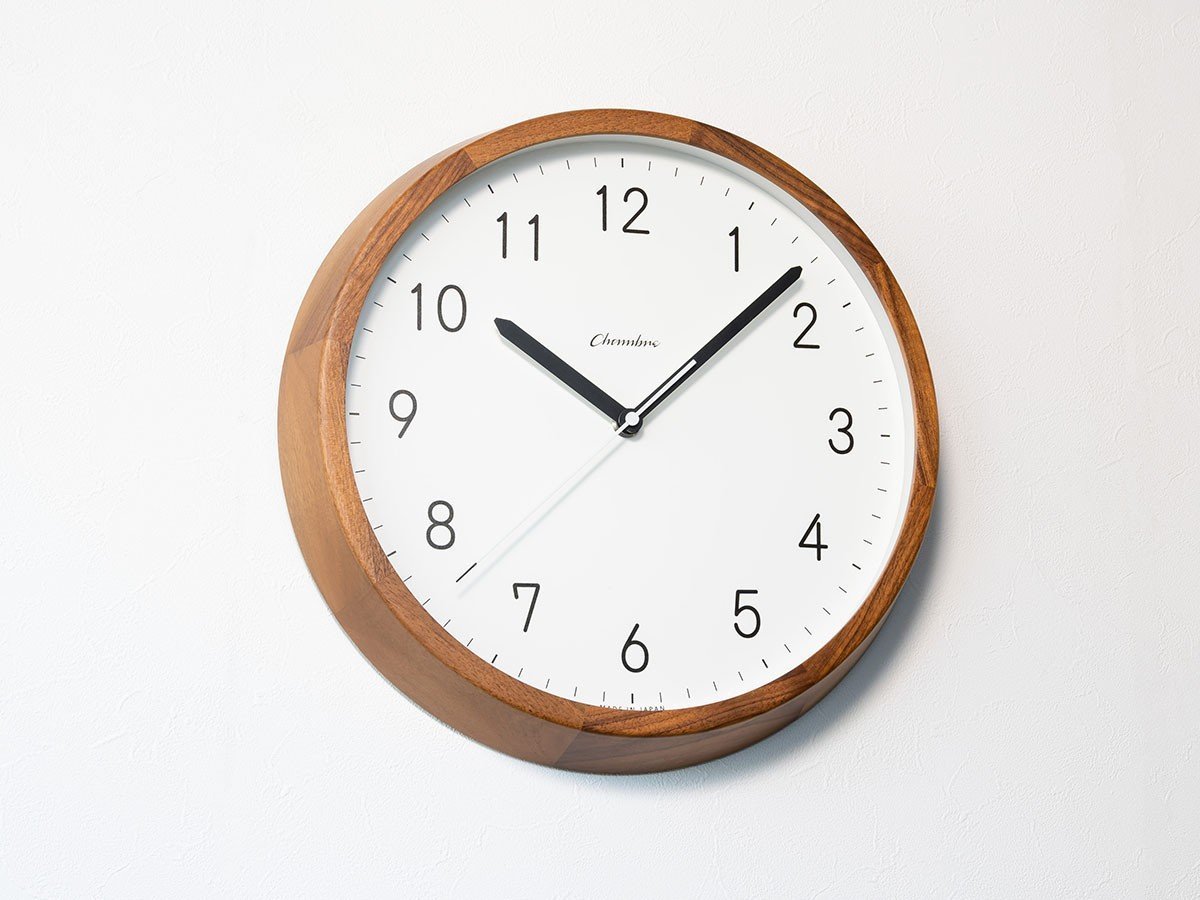 【フライミー ヴェール/FLYMEe vert / GOODS】のWall Clock / ウォールクロック #112372 インテリア・キッズ・メンズ・レディースファッション・服の通販 founy(ファニー) 　送料無料　Free Shipping　シンプル　Simple　ビーチ　Beach　時計　Clock　ホーム・キャンプ・アウトドア・お取り寄せ　Home,Garden,Outdoor,Camping Gear　家具・インテリア　Furniture　その他 インテリア雑貨、家具　Furniture, Interior, Others　ウォルナットミルク|ID: prp329100003012094 ipo3291000000030216434