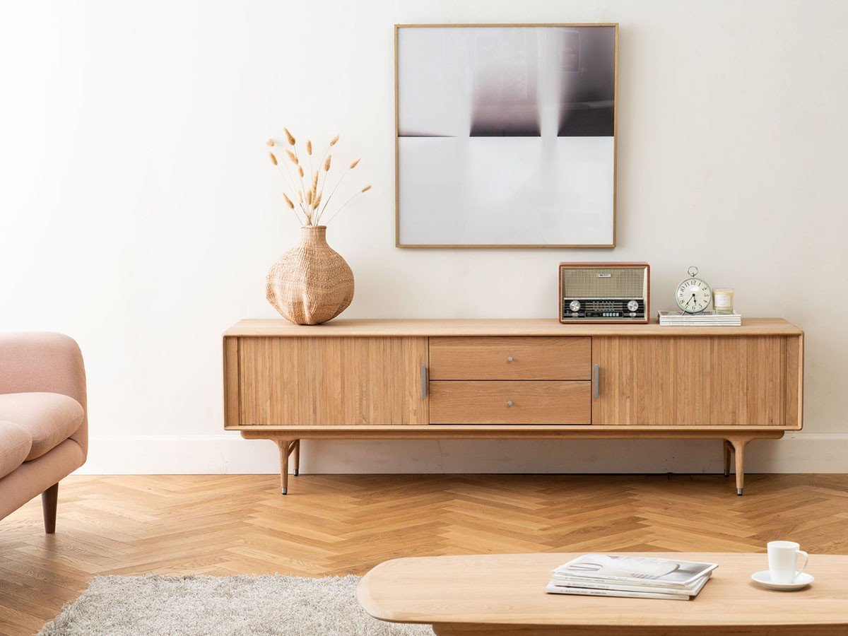 【サンダーデザイン/XANDER DESIGNS / GOODS】のJULIE TV BOARD 2000 WHITE OAK / ジュリー テレビボード 2000(ホワイトオーク) 人気、トレンドファッション・服の通販 founy(ファニー) 　ヴィンテージ　Vintage　コレクション　Collection　コンパクト　Compact　フォルム　Form　レトロ　Retro　エレガント 上品　Elegant　ホーム・キャンプ・アウトドア・お取り寄せ　Home,Garden,Outdoor,Camping Gear　家具・インテリア　Home Furniture & Interior. Stylish & Functional Living Spaces　テレビボード・テレビ台　TV Stand　テレビボード　Tv Board　other-6|ID: prp329100003014237 ipo3291000000031497159