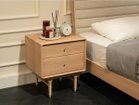 【サンダーデザイン/XANDER DESIGNS / GOODS】のJULIE BED SIDE TABLE WHITE OAK / ジュリー ベッドサイドテーブル(ホワイトオーク) 参考イメージ|ID: prp329100003014239 ipo3291000000027268718