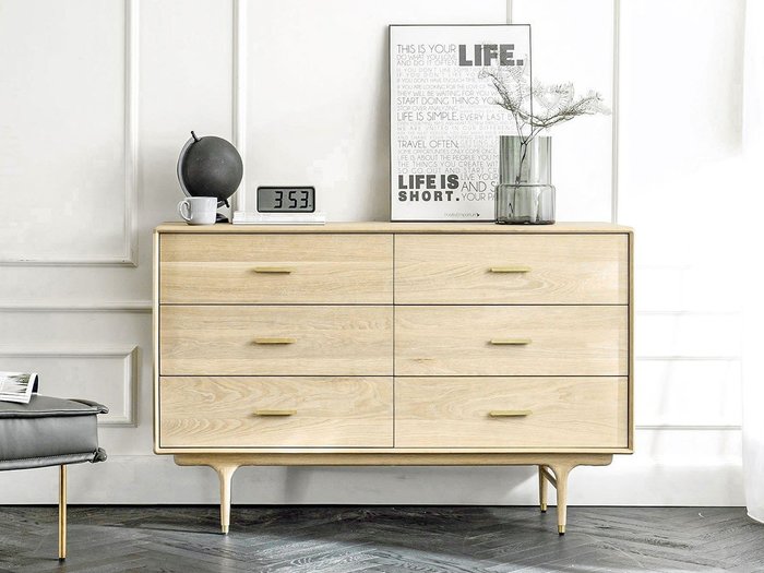 【サンダーデザイン/XANDER DESIGNS / GOODS】のJULIE LOW CHEST WHITE OAK / ジュリー ローチェスト(ホワイトオーク) インテリア・キッズ・メンズ・レディースファッション・服の通販 founy(ファニー) https://founy.com/ コレクション Collection フォルム Form ヴィンテージ Vintage エレガント 上品 Elegant ホーム・キャンプ・アウトドア・お取り寄せ Home,Garden,Outdoor,Camping Gear 家具・インテリア Furniture 収納家具・キャビネット Storage Furniture チェスト Chest |ID: prp329100003014241 ipo3291000000030215005