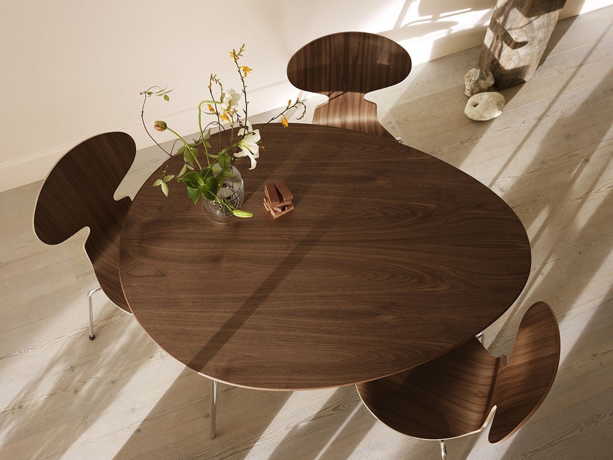 【フリッツ ハンセン/FRITZ HANSEN / GOODS】のEGG TABLE / エッグ テーブル 3603 人気、トレンドファッション・服の通販 founy(ファニー) 　ウッド　Wooden Design　テーブル　Table, Dining Table　デスク　Desk, Work Desk　フォルム　Silhouette, Form　モダン　Modern, Contemporary　リラックス　Relax, Relaxed Fit　ローズ　Rose, Rose Motif　送料無料　Free Shipping　ホーム・キャンプ・アウトドア・お取り寄せ　Home Living / Home & Lifestyle / Camping Gear / Outdoor Camping　家具・インテリア　Home Furniture & Interior. Stylish & Functional Living Spaces　テーブル　Dining, Coffee & Side Tables　カフェテーブル・丸型テーブル　Cafe & Bistro Tables　other-3|ID: prp329100003033815 ipo3291000000031496760