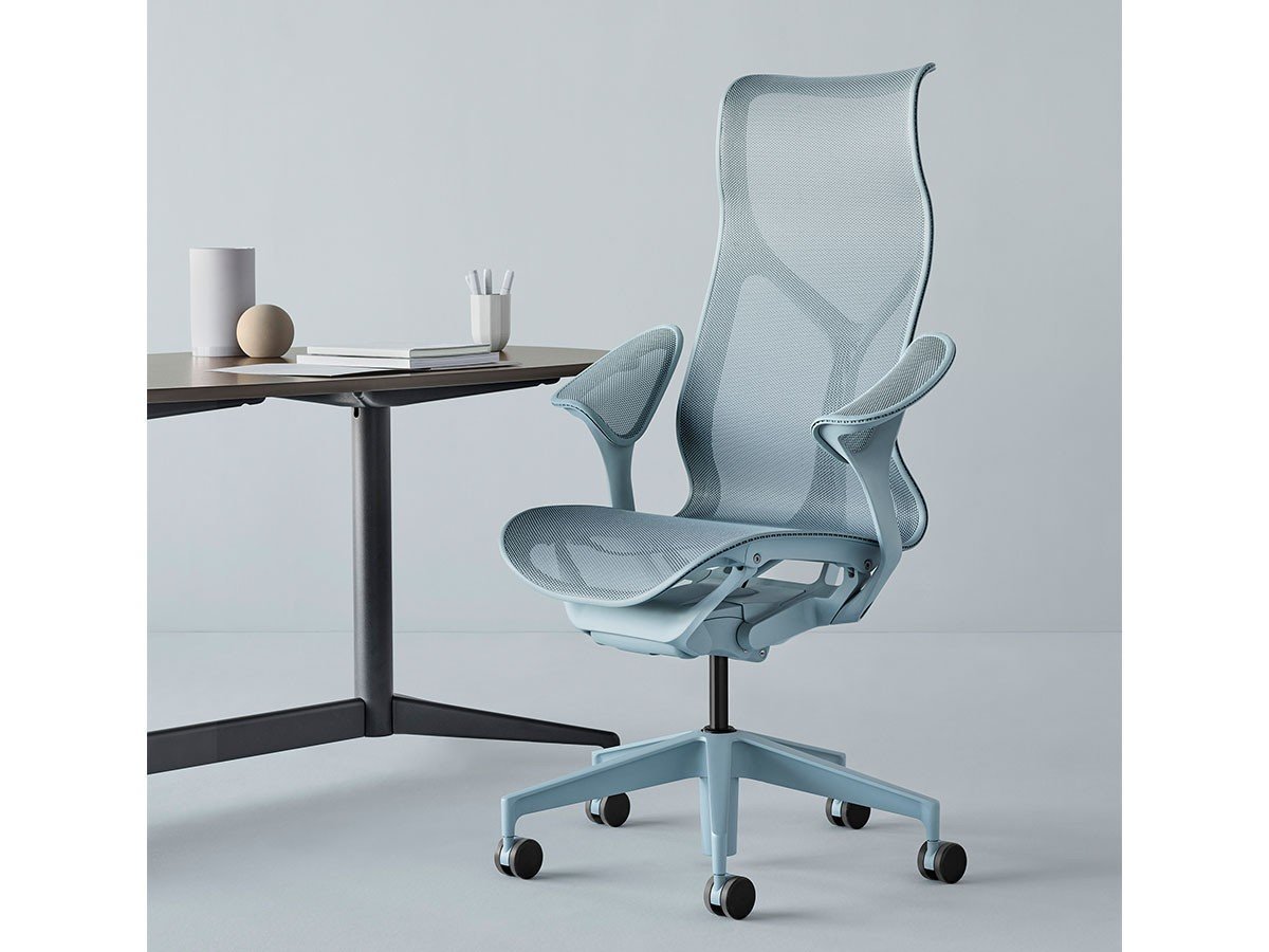 【ハーマンミラー/Herman Miller / GOODS】のCosm Chair / コズムチェア ハイバック リーフアーム 人気、トレンドファッション・服の通販 founy(ファニー) 　シンプル　Simple, Minimal　スリム　Slim, Slim Fit　デスク　Desk, Work Desk　バランス　Balance, Style Balance　フィット　Fit, Slim Fit　フレーム　Frame, Outline　ボトム　Bottoms, Lower Wear　メッシュ　Mesh, Net Fabric　リーフ　Leaf, Botanical Leaf　ワーク　Workwear, Utility Style　ホーム・キャンプ・アウトドア・お取り寄せ　Home Living / Home & Lifestyle / Camping Gear / Outdoor Camping　家具・インテリア　Home Furniture & Interior. Stylish & Functional Living Spaces　チェア・椅子　Seating & Chairs　オフィスチェア・在宅ワーク用チェア　Office & Desk Chairs　other-3|ID: prp329100003033819 ipo3291000000031496776