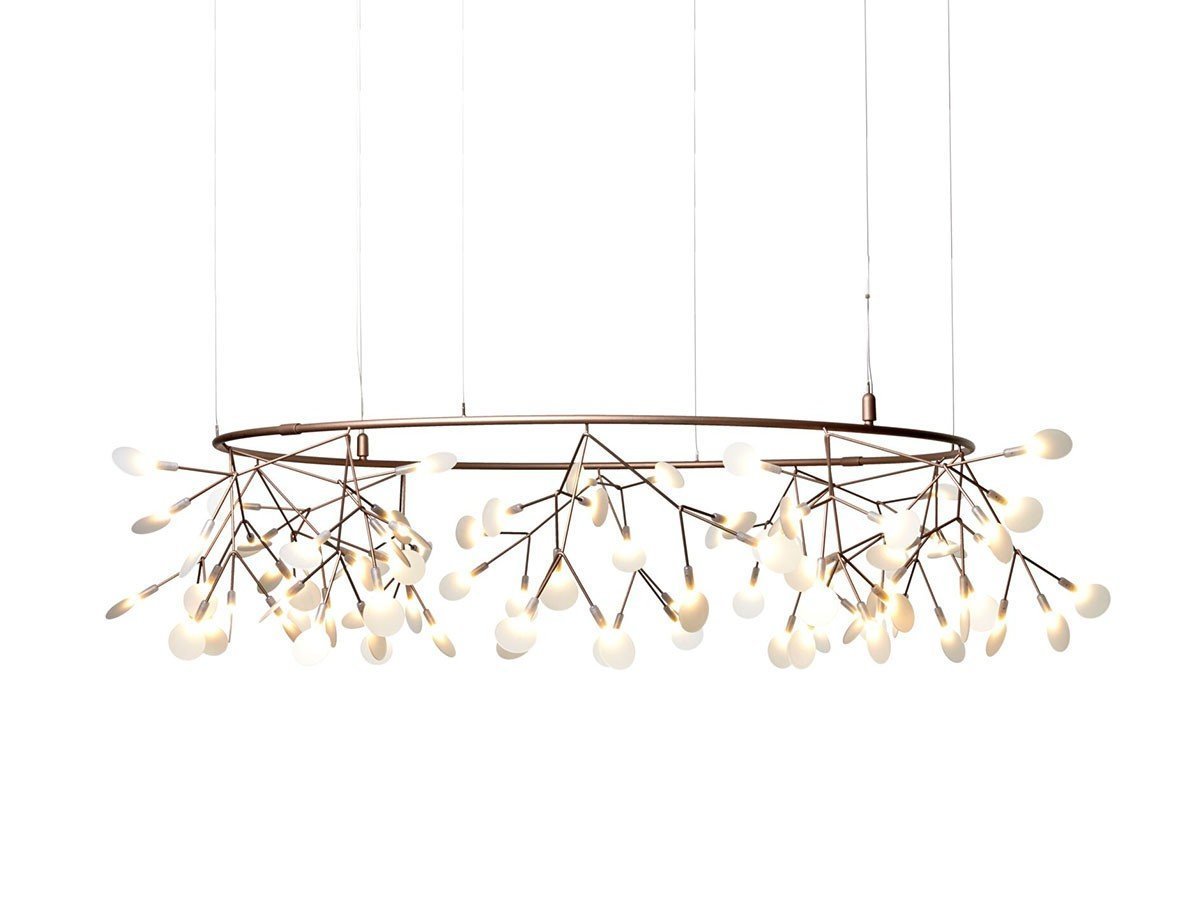 【モーイ/moooi / GOODS】のHeracleum III Small Big O / ヘラクレウム 3 スモール ビッグ オー インテリア・キッズ・メンズ・レディースファッション・服の通販 founy(ファニー) 　送料無料　Free Shipping　ビッグ　Big　フレーム　Flame　モチーフ　Motif　ワイヤー　Wire　ホーム・キャンプ・アウトドア・お取り寄せ　Home,Garden,Outdoor,Camping Gear　家具・インテリア　Furniture　ライト・照明　Lighting & Light Fixtures　ペンダントライト　Pendant Light　カッパー|ID: prp329100003069676 ipo3291000000020903706