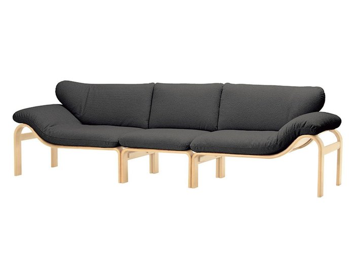 【天童木工/Tendo Mokko / GOODS】のGallery Sofa / ギャラリー ソファ 3シーター インテリア・キッズ・メンズ・レディースファッション・服の通販 founy(ファニー) https://founy.com/ クッション Cushion, Throw Pillow フォルム Silhouette, Form フレーム Frame, Outline リラックス Relax, Relaxed Fit ホーム・キャンプ・アウトドア・お取り寄せ Home Living / Home & Lifestyle / Camping Gear / Outdoor Camping 家具・インテリア Home Furniture & Interior. Stylish & Functional Living Spaces ソファー Couches & Sofas |ID: prp329100003088291 ipo3291000000030208334