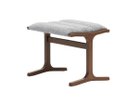 【天童木工/Tendo Mokko / GOODS】のStool / スツール T-3158WB 張地:カッセル C0593 ライトグレー(グレードC)、フレームホワイトビーチ / ブラウンウォール|ID: prp329100003088323 ipo3291000000030209753