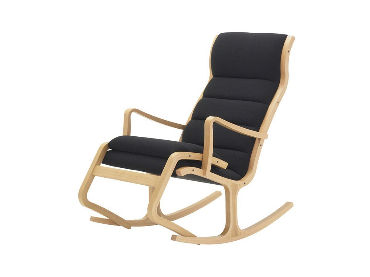【天童木工/Tendo Mokko / GOODS】のRocking Chair / ロッキングチェア S-5226WB インテリア・キッズ・メンズ・レディースファッション・服の通販 founy(ファニー) 　クッション　Cushion, Throw Pillow　フォルム　Silhouette, Form　フレーム　Frame, Outline　送料無料　Free Shipping　ホーム・キャンプ・アウトドア・お取り寄せ　Home Living / Home & Lifestyle / Camping Gear / Outdoor Camping　家具・インテリア　Home Furniture & Interior. Stylish & Functional Living Spaces　チェア・椅子　Seating & Chairs　ロッキングチェア・ゆりかご椅子　Rocking Chairs & Gliders　チェアを使用しない時は、座面にオットマンを重ねてコンパクトに収納できます。|ID: prp329100003088325 ipo3291000000033746170