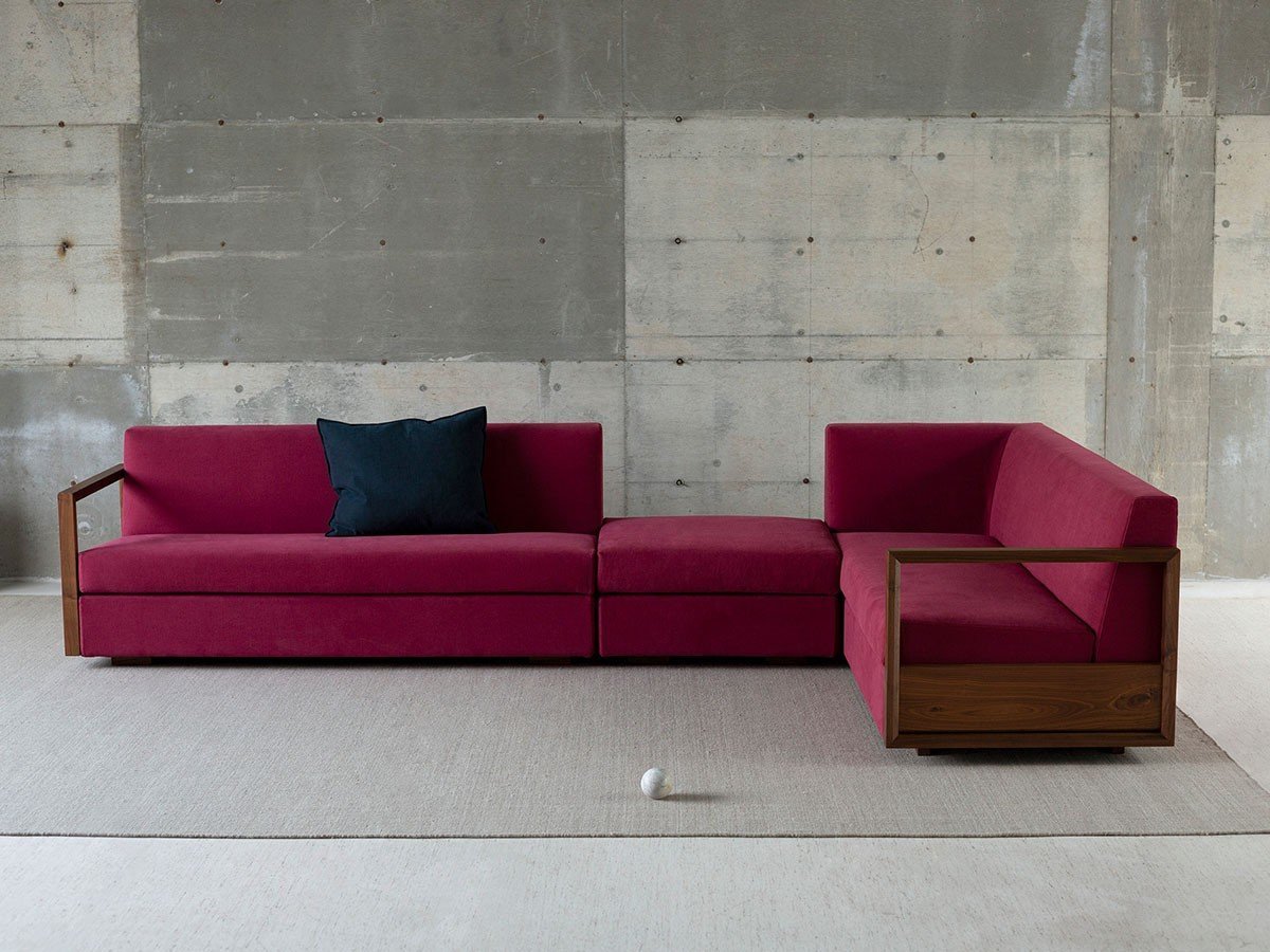 【ヌースプロジェクツ/NOUS PROJECTS / GOODS】のMARUCO ONE-ARM SOFA + ONE-ARM CORNER SOFA / マルコ ワンアームソファ + ワンアームコーナーソファ 人気、トレンドファッション・服の通販 founy(ファニー) 　クッション　Cushion　コンパクト　Compact　スクエア　Square　フィット　Fit　フレーム　Flame　モダン　Modern　ホーム・キャンプ・アウトドア・お取り寄せ　Home,Garden,Outdoor,Camping Gear　家具・インテリア　Home Furniture & Interior. Stylish & Functional Living Spaces　ソファー　Sofa　other-3|ID: prp329100003090394 ipo3291000000031496116