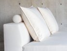 【ヌースプロジェクツ/NOUS PROJECTS / GOODS】のBACK SUPPORT CUSHION / バックサポートクッション タイプ:つまみステッチ、ボルスターの有無:ボルスター付|ID: prp329100003090426 ipo3291000000030207631