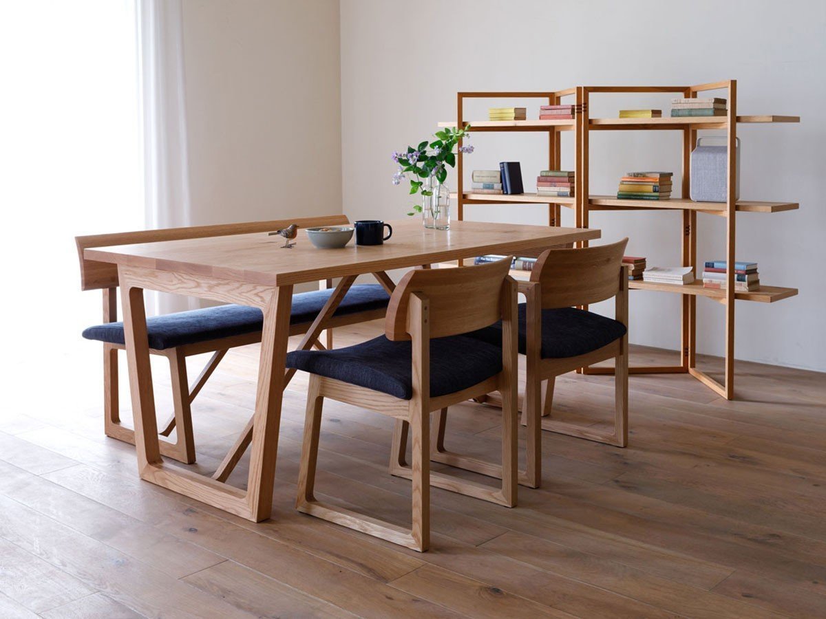 【ヒラシマ/HIRASHIMA / GOODS】のELEVATO Dining Table / エレヴァート ダイニングテーブル 人気、トレンドファッション・服の通販 founy(ファニー) 　シンプル　Simple　テーブル　Table　フォルム　Form　ホーム・キャンプ・アウトドア・お取り寄せ　Home,Garden,Outdoor,Camping Gear　家具・インテリア　Furniture　テーブル　Table　ダイニングテーブル　Dining Table　other-4|ID: prp329100003105125 ipo3291000000031496017