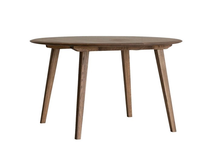 【クラッシュゲート/CRASH GATE / GOODS】のDECKE DINING TABLE / デッケ ダイニングテーブル 丸型 直径123cm(WF-2 / ブラウン) インテリア・キッズ・メンズ・レディースファッション・服の通販 founy(ファニー) https://founy.com/ オイル Oil シンプル Simple テーブル Table バランス Balance フォルム Form ラウンド Round ホーム・キャンプ・アウトドア・お取り寄せ Home,Garden,Outdoor,Camping Gear 家具・インテリア Furniture テーブル Table ダイニングテーブル Dining Table |ID: prp329100003111846 ipo3291000000030205436
