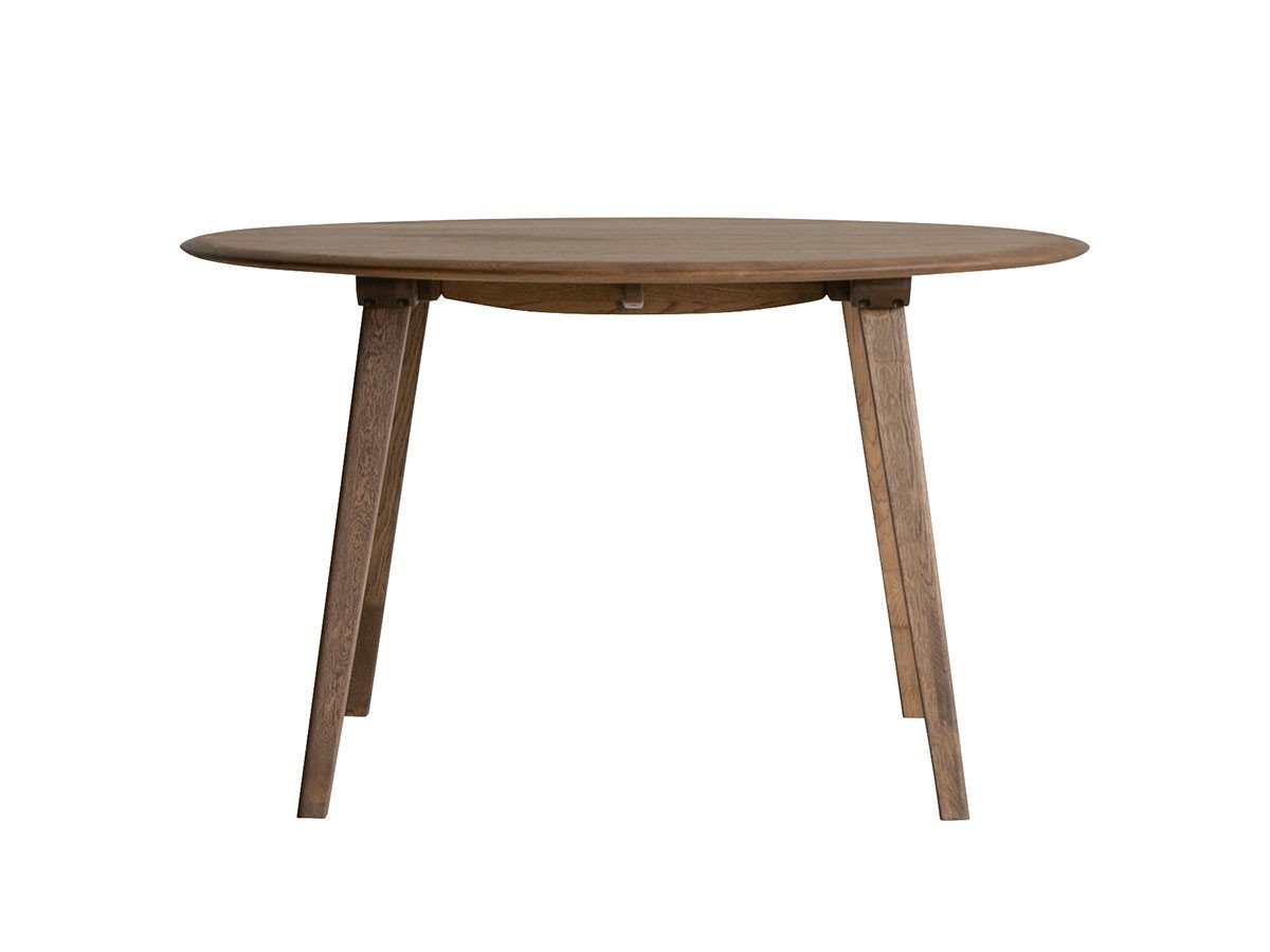 【クラッシュゲート/CRASH GATE / GOODS】のDECKE DINING TABLE / デッケ ダイニングテーブル 丸型 直径123cm(WF-2 / ブラウン) 人気、トレンドファッション・服の通販 founy(ファニー) 　オイル　Oil　シンプル　Simple　テーブル　Table　バランス　Balance　フォルム　Form　ラウンド　Round　ホーム・キャンプ・アウトドア・お取り寄せ　Home,Garden,Outdoor,Camping Gear　家具・インテリア　Furniture　テーブル　Table　ダイニングテーブル　Dining Table　other-6|ID: prp329100003111846 ipo3291000000031495968