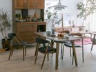 【クラッシュゲート/CRASH GATE / GOODS】のDECKE DINING TABLE / デッケ ダイニングテーブル 丸型 直径103cm(WF-2 / ブラウン) 参考イメージ|ID: prp329100003111847 ipo3291000000030205516