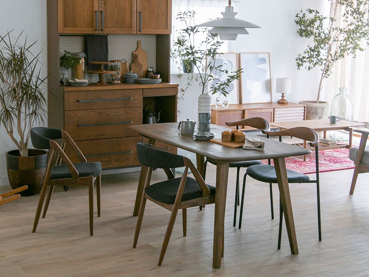 【クラッシュゲート/CRASH GATE / GOODS】のDECKE DINING TABLE / デッケ ダイニングテーブル 丸型 直径103cm(WF-2 / ブラウン) インテリア・キッズ・メンズ・レディースファッション・服の通販 founy(ファニー) 　オイル　Oil　コンパクト　Compact　シンプル　Simple　テーブル　Table　バランス　Balance　フォルム　Form　ラウンド　Round　ホーム・キャンプ・アウトドア・お取り寄せ　Home,Garden,Outdoor,Camping Gear　家具・インテリア　Furniture　テーブル　Table　ダイニングテーブル　Dining Table　ホーム・キャンプ・アウトドア・お取り寄せ　Home,Garden,Outdoor,Camping Gear　家具・インテリア　Furniture　テーブル　Table　カフェテーブル　Cafe Table　参考イメージ|ID: prp329100003111847 ipo3291000000030205516
