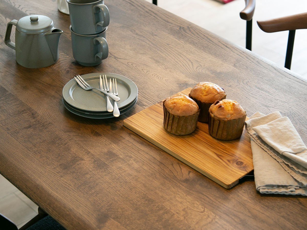 【クラッシュゲート/CRASH GATE / GOODS】のDECKE DINING TABLE / デッケ ダイニングテーブル 丸型 直径103cm(WF-2 / ブラウン) インテリア・キッズ・メンズ・レディースファッション・服の通販 founy(ファニー) 　オイル　Oil　コンパクト　Compact　シンプル　Simple　テーブル　Table　バランス　Balance　フォルム　Form　ラウンド　Round　ホーム・キャンプ・アウトドア・お取り寄せ　Home,Garden,Outdoor,Camping Gear　家具・インテリア　Furniture　テーブル　Table　ダイニングテーブル　Dining Table　ホーム・キャンプ・アウトドア・お取り寄せ　Home,Garden,Outdoor,Camping Gear　家具・インテリア　Furniture　テーブル　Table　カフェテーブル　Cafe Table　参考イメージ|ID: prp329100003111847 ipo3291000000030205544
