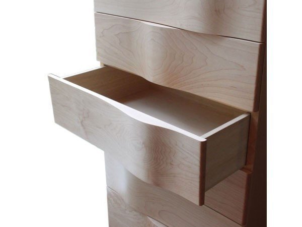 【イデー/IDEE / GOODS】のWAVE TALL CHEST Maple / ウェーブ トール チェスト メープル ナチュラル 人気、トレンドファッション・服の通販 founy(ファニー) 　ウェーブ　Wave　エレガント 上品　Elegant　フェルト　Felt　モチーフ　Motif　人気　Popularity　ホーム・キャンプ・アウトドア・お取り寄せ　Home,Garden,Outdoor,Camping Gear　家具・インテリア　Home Furniture & Interior. Stylish & Functional Living Spaces　収納家具・キャビネット　Storage Furniture　チェスト　Chest　other-4|ID: prp329100003111849 ipo3291000000031495981
