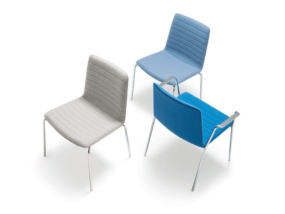 【アンドリュー ワールド/Andreu World / GOODS】のFlex Chair Fully Upholstered Shell / フレックス チェア SI1306 キャスターベース アルミニウム製(フルパッド) インテリア・キッズ・メンズ・レディースファッション・服の通販 founy(ファニー) 　イタリア　Italy　クッション　Cushion　シンプル　Simple　スリム　Slim　デスク　Desk　フィット　Fit　モチーフ　Motif　ワーク　Work　送料無料　Free Shipping　ホーム・キャンプ・アウトドア・お取り寄せ　Home,Garden,Outdoor,Camping Gear　家具・インテリア　Furniture　チェア・椅子　Chair　オフィスチェア・デスクチェア　Office Chair/Desk Chair　ステッチの有無「パラレルステッチ入」参考イメージ|ID: prp329100003120826 ipo3291000000025308476
