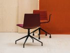 【アンドリュー ワールド/Andreu World / GOODS】のFlex Chair Fully Upholstered Shell / フレックス チェア SI1306 キャスターベース アルミニウム製(フルパッド) 参考イメージ|ID: prp329100003120826 ipo3291000000034058980