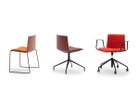 【アンドリュー ワールド/Andreu World / GOODS】のFlex Chair Fully Upholstered Shell / フレックス チェア SI1306 キャスターベース アルミニウム製(フルパッド) 参考イメージ|ID: prp329100003120826 ipo3291000000034058981