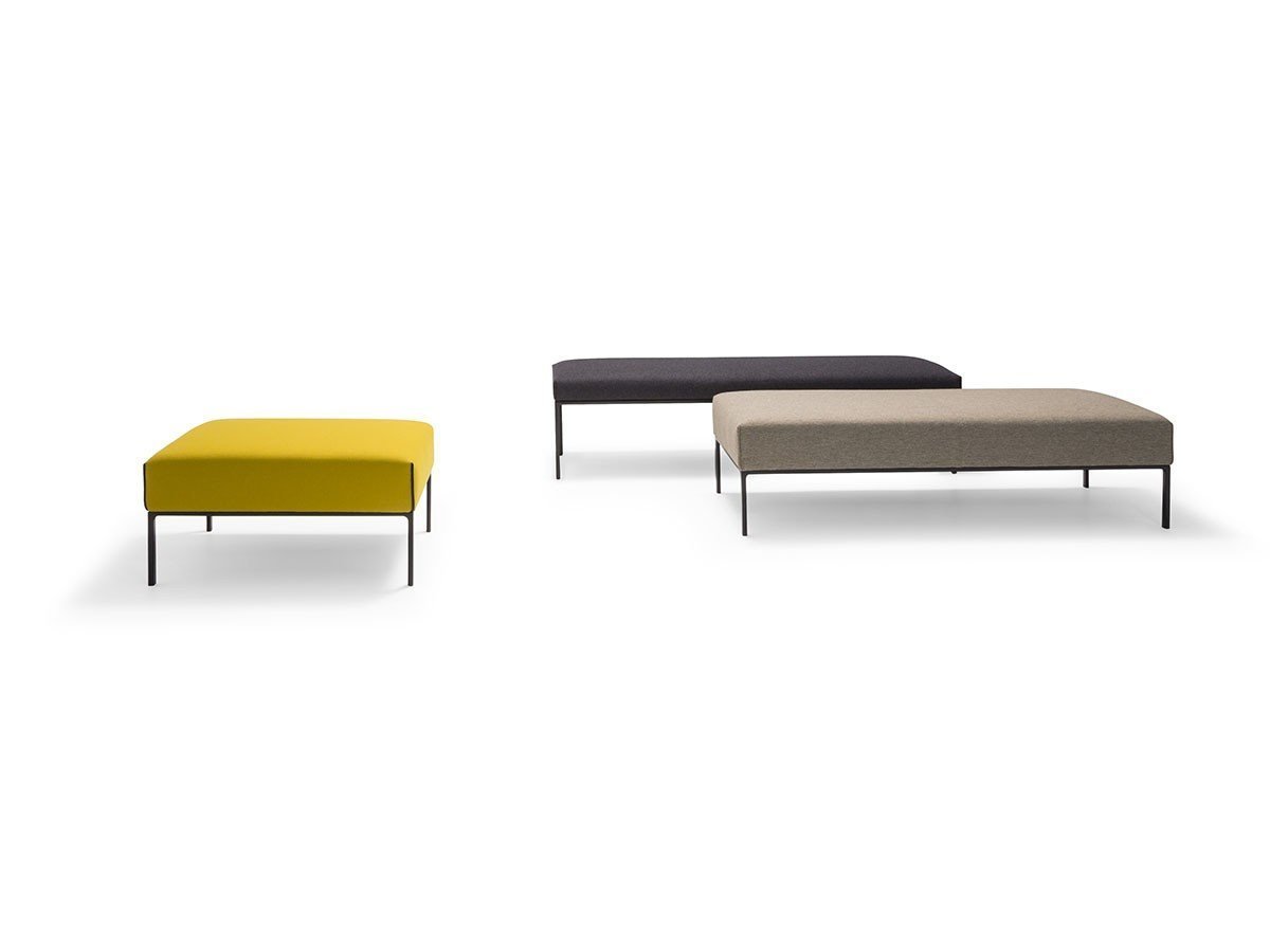 【アンドリュー ワールド/Andreu World / GOODS】のRaglan 2-Seater Bench / ラグラン BC2077 2シーターベンチ 120 × 60cm 人気、トレンドファッション・服の通販 founy(ファニー) 　イタリア　Italy　クッション　Cushion　コンパクト　Compact　スリム　Slim　パイピング　Piping　フォーム　Form　モダン　Modern　ホーム・キャンプ・アウトドア・お取り寄せ　Home,Garden,Outdoor,Camping Gear　家具・インテリア　Furniture　チェア・椅子　Chair　ベンチ・ダイニングベンチ　Bench/Dining Bench　other-3|ID: prp329100003120829 ipo3291000000031494884