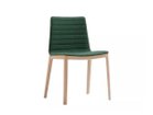 【アンドリュー ワールド/Andreu World / GOODS】のFlex High Back Chair Fully Upholstered Shell / フレックス ハイバック SI1601 チェア 木脚(フルパッド) ステッチの有無:パラレルステッチ入|ID:prp329100003120834
