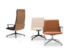 【アンドリュー ワールド/Andreu World / GOODS】のFlex Executive Low Back Lounge Chair with Arms / フレックス エグゼクティブ BU1893 ローバック ラウンジチェア アーム付 回転式スターベース |ID:prp329100003120871