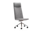 【アンドリュー ワールド/Andreu World / GOODS】のFlex Executive High Back Chair / フレックス エグゼクティブ SI1858 ハイバック チェア キャスターベース アルミニウム製 ステッチの有無:パラレルステッチ入|ID:prp329100003120876