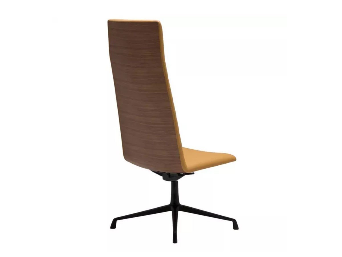 【アンドリュー ワールド/Andreu World / GOODS】のFlex Executive High Back Chair / フレックス エグゼクティブ SI1840 ハイバック チェア 回転式スターベース インテリア・キッズ・メンズ・レディースファッション・服の通販 founy(ファニー) 　イタリア　Italy　エレガント 上品　Elegant　クッション　Cushion　シンプル　Simple　フィット　Fit　モチーフ　Motif　リラックス　Relax　ホーム・キャンプ・アウトドア・お取り寄せ　Home,Garden,Outdoor,Camping Gear　家具・インテリア　Furniture　チェア・椅子　Chair　オフィスチェア・デスクチェア　Office Chair/Desk Chair　背面アップグレード:ウォールナットバック仕様|ID: prp329100003120878 ipo3291000000021147554