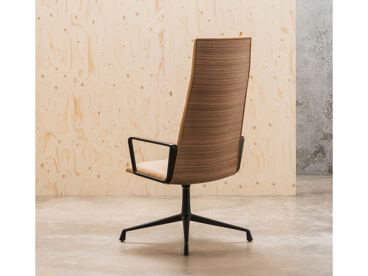 【アンドリュー ワールド/Andreu World / GOODS】のFlex Executive High Back Chair / フレックス エグゼクティブ SI1840 ハイバック チェア 回転式スターベース インテリア・キッズ・メンズ・レディースファッション・服の通販 founy(ファニー) 　イタリア　Italy　エレガント 上品　Elegant　クッション　Cushion　シンプル　Simple　フィット　Fit　モチーフ　Motif　リラックス　Relax　ホーム・キャンプ・アウトドア・お取り寄せ　Home,Garden,Outdoor,Camping Gear　家具・インテリア　Furniture　チェア・椅子　Chair　オフィスチェア・デスクチェア　Office Chair/Desk Chair　参考イメージ|ID: prp329100003120878 ipo3291000000025310255