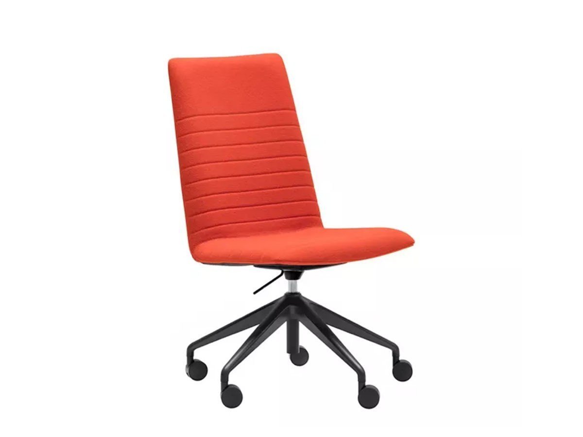 【アンドリュー ワールド/Andreu World / GOODS】のFlex Executive Intermediate Back Chair / フレックス エグゼクティブ SI1864 インターミディエイトバック チェア キャスターベース エコサーモポリマー製 人気、トレンドファッション・服の通販 founy(ファニー) 　イタリア　Italy　クッション　Cushion　シンプル　Simple　デスク　Desk　フィット　Fit　ミドル　Middle　モチーフ　Motif　リラックス　Relax　送料無料　Free Shipping　ホーム・キャンプ・アウトドア・お取り寄せ　Home,Garden,Outdoor,Camping Gear　家具・インテリア　Furniture　チェア・椅子　Chair　オフィスチェア・デスクチェア　Office Chair/Desk Chair　 other-1|ID: prp329100003120881 ipo3291000000021147560