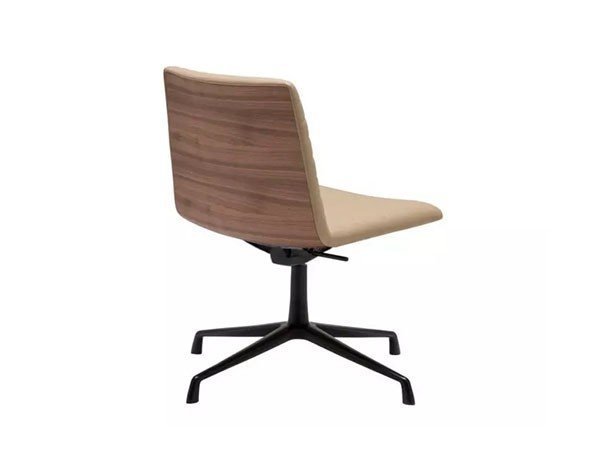 【アンドリュー ワールド/Andreu World / GOODS】のFlex Executive Low Back Chair / フレックス エグゼクティブ SI1838 ローバックチェア 回転式スターベース インテリア・キッズ・メンズ・レディースファッション・服の通販 founy(ファニー) 　イタリア　Italy　エレガント 上品　Elegant　クッション　Cushion　シンプル　Simple　フィット　Fit　モチーフ　Motif　リラックス　Relax　送料無料　Free Shipping　ホーム・キャンプ・アウトドア・お取り寄せ　Home,Garden,Outdoor,Camping Gear　家具・インテリア　Furniture　チェア・椅子　Chair　オフィスチェア・デスクチェア　Office Chair/Desk Chair　背面アップグレード:ウォールナットバック仕様|ID: prp329100003120890 ipo3291000000021147596