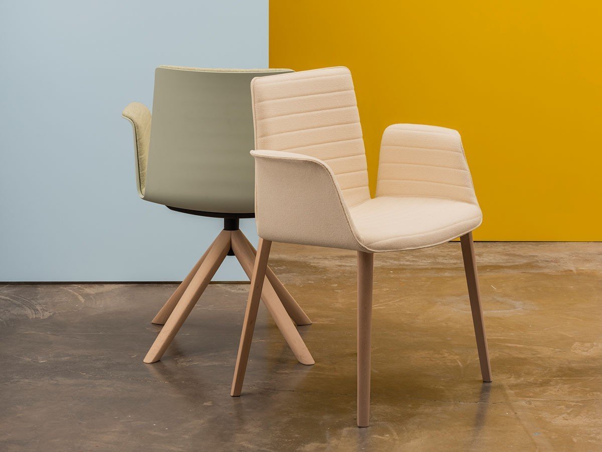 【アンドリュー ワールド/Andreu World / GOODS】のFlex Armchair Upholstered Shell Pad / フレックス アームチェア SO1647 回転式木脚(シェルパッド) 人気、トレンドファッション・服の通販 founy(ファニー) 　イタリア　Italy　クッション　Cushion　シンプル　Simple　ビーチ　Beach　フィット　Fit　モチーフ　Motif　送料無料　Free Shipping　ホーム・キャンプ・アウトドア・お取り寄せ　Home,Garden,Outdoor,Camping Gear　家具・インテリア　Furniture　チェア・椅子　Chair　ダイニングチェア　Dining Chair　ホーム・キャンプ・アウトドア・お取り寄せ　Home,Garden,Outdoor,Camping Gear　家具・インテリア　Furniture　チェア・椅子　Chair　アームチェア　Armchair　ホーム・キャンプ・アウトドア・お取り寄せ　Home,Garden,Outdoor,Camping Gear　家具・インテリア　Furniture　チェア・椅子　Chair　オフィスチェア・デスクチェア　Office Chair/Desk Chair　other-3|ID: prp329100003120905 ipo3291000000031495160